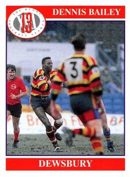 1991 Merlin Rugby League #138 Dennis Bailey Front